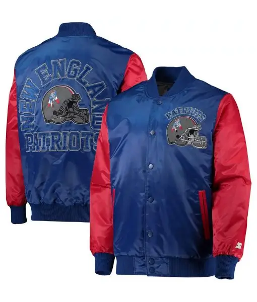 Men’s Starter New England Patriots Varsity Jacket