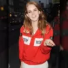 American Singer Lana Del Rey’s Ferrari Racing Red Jacket