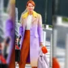 And Just Like That S02 Cynthia Nixon Ombre Coat