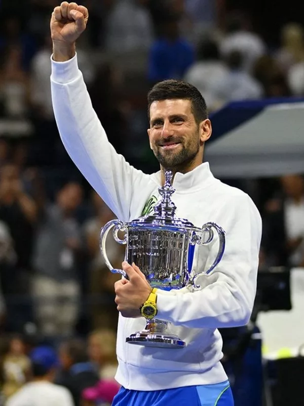 Grand Slam Title 2023 US Open Djokovic 24 Jacket