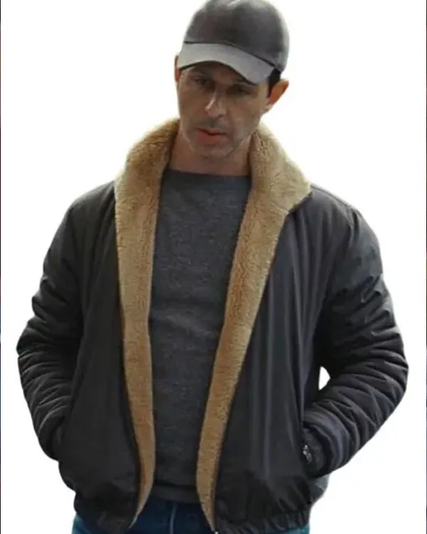 Kendall Roy Succession S04 Shearling Brown Jacket