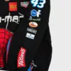 Disney Daytona 500 Spiderman Black Bomber Jacket