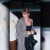 Taylor-Swift-Grey-Checked-Coat