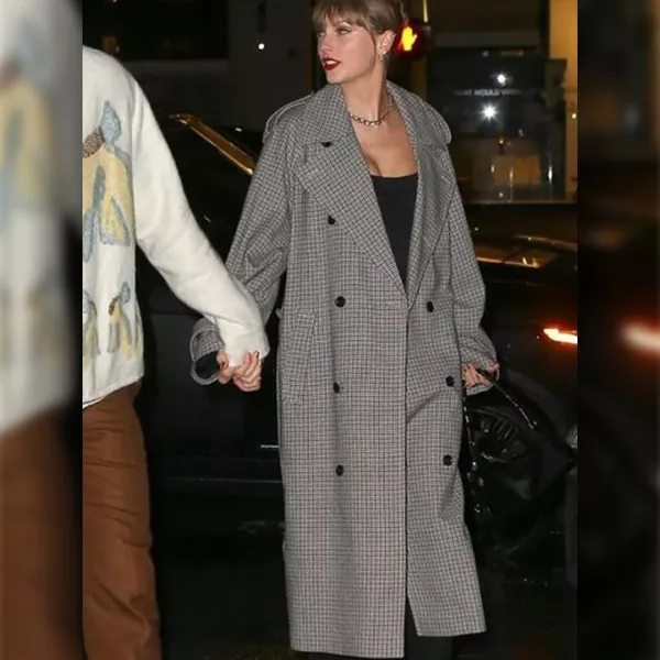 Taylor Swift Grey Coat