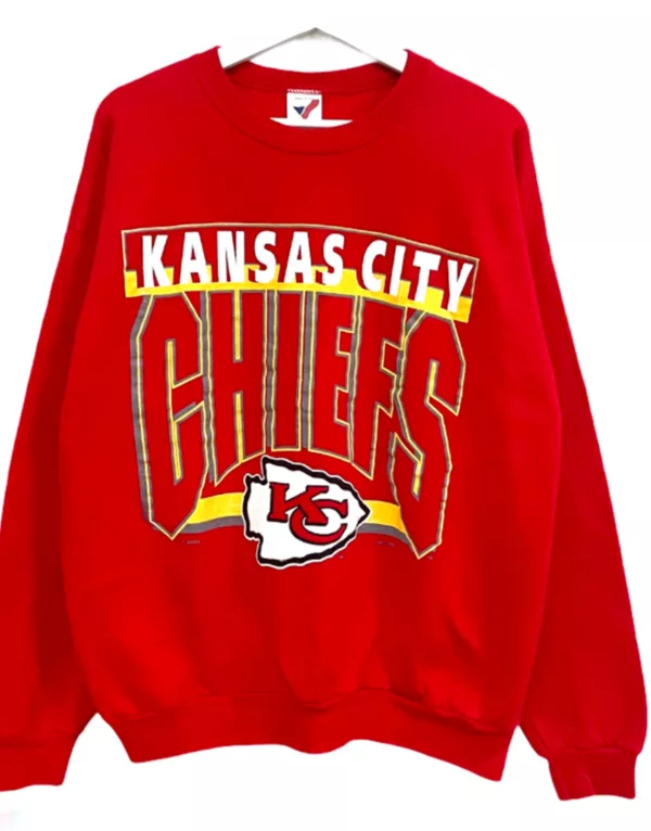 Taylor Swift Kansas City Chiefs Red Fleece Sweatshirt