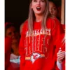 Taylor Swift Kansas City Chiefs Red Sweatshirt