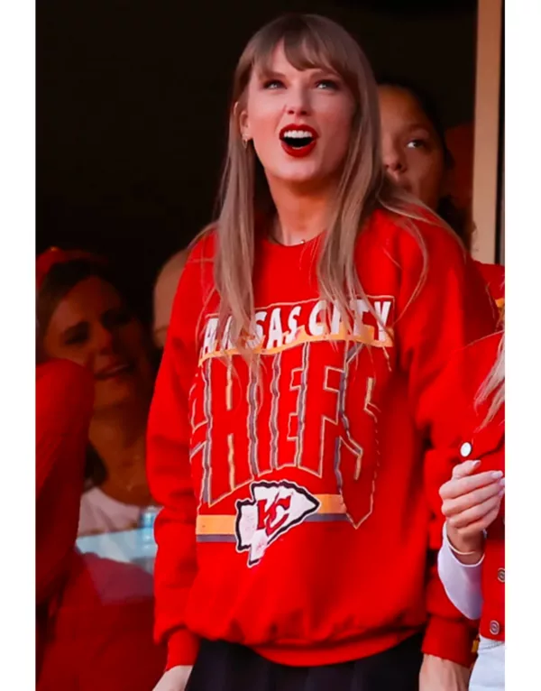 Taylor Swift Kansas City Chiefs Red Sweatshirt