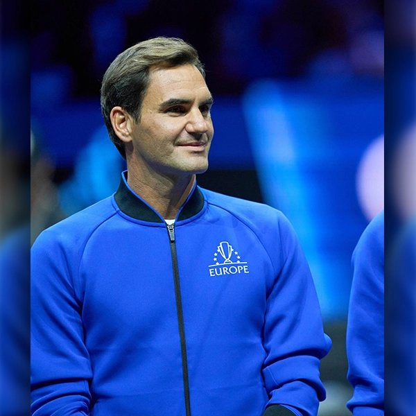 Team Europe Laver Cup Champion Blue Bomber Jacket