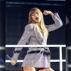 The Eras Tour 2023 Taylor Swift Silver Blazer