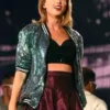 American Singer Taylor Swift Hyde Park Sequin Jacket
