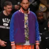 Basketball Team NBA Brooklyn Nets Ben Simmons Purple Jacket