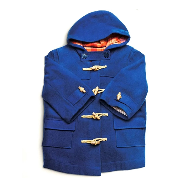 Bear Paddington Blue Hooded Coat