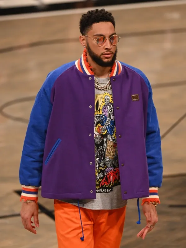 Brooklyn Nets Purple Jacket