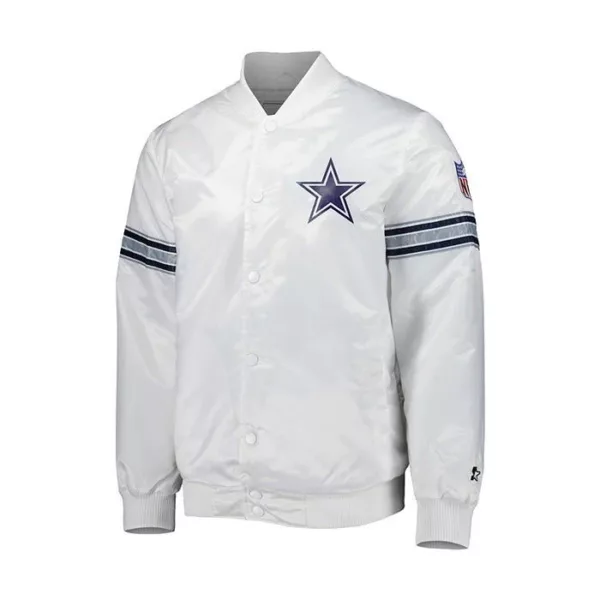 Dallas Cowboys Satin Varsity Jacket