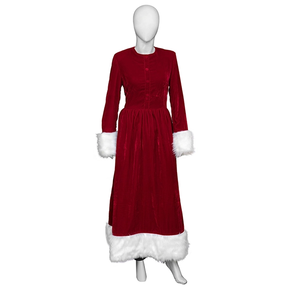 Elizabeth Mitchell Mrs Claus Red Costume