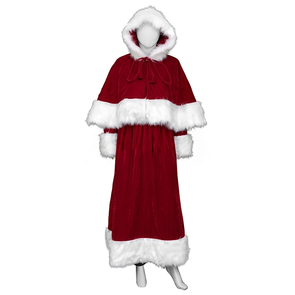 Elizabeth Mitchell The Santa Clauses 2022 Mrs. Claus Red Costume