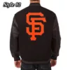 San Francisco Giants Black Varsity Jacket