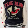 True Religion Letterman Jacket