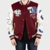 True Religion Letterman Varsity Jacket