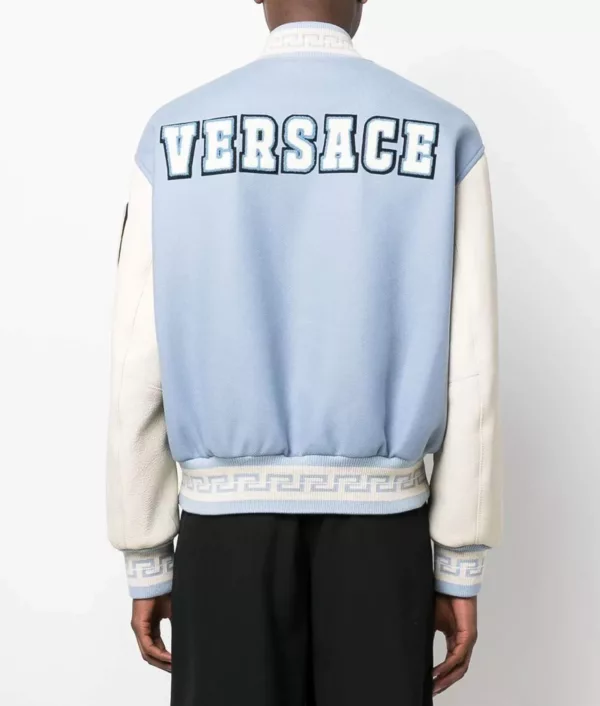 Versace Varsity Blue Jacket
