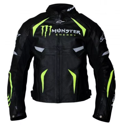 Alpinestars Monster Energy Scream Leather Jacket
