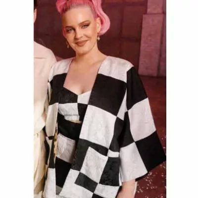 Anne Marie Our Song Plaid Jacket