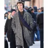 Ansel Elgort The Goldfinch Grey Trench Coat