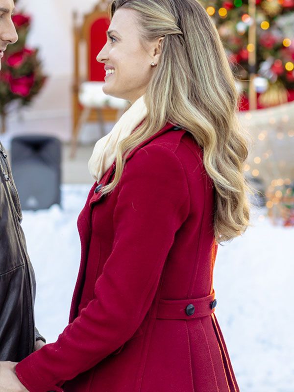Brooke D’Orsay Red Christmas in Love Coat