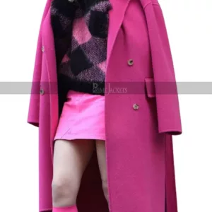 Emily in Paris Pink Coat