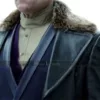 Mark Strong Shazam Fur Collar Coat