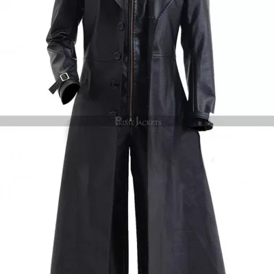 Albert Wesker Resident Evil 5 Black Trench Coat Costume