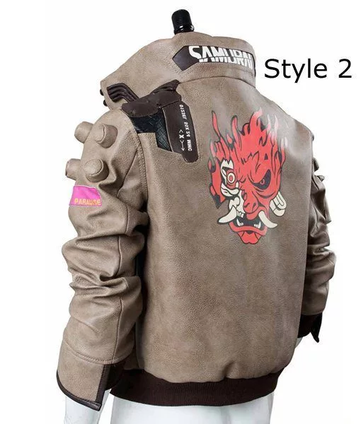Cyberpunk 2077 Samurai V Bomber Jacket