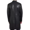 David Boreanaz Angel Black Leather Trench Coat