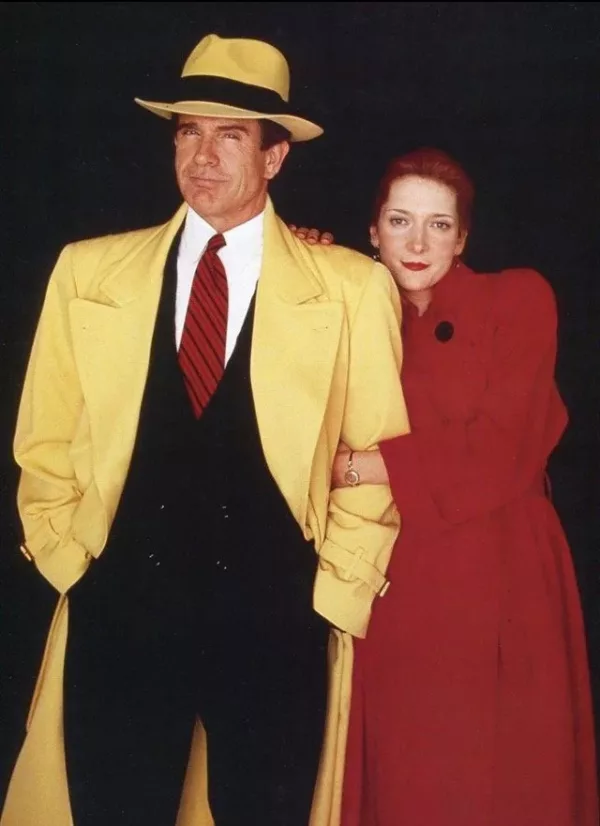 Dick Tracy Warren Beatty Yellow Coat