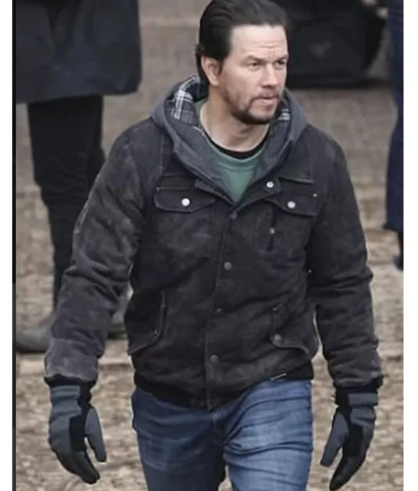 Daddys Home 2 Mark Wahlberg (Dusty) Black Jacket