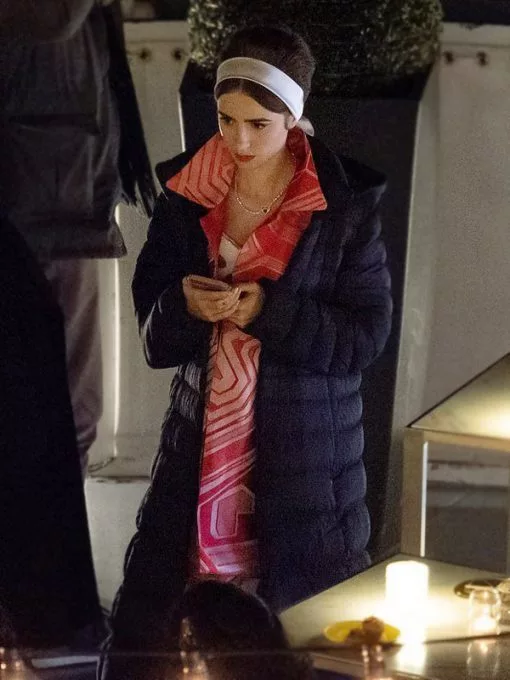 Emily In Paris Season 2 Puffer Coat