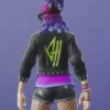 Fortnite Synth Star Leather Jacket