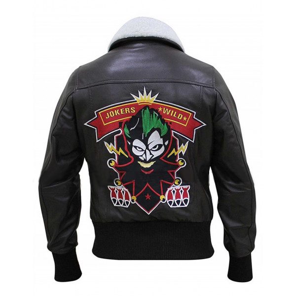 Joker Fur Harley Quinn Costume Bombshell  Jacket