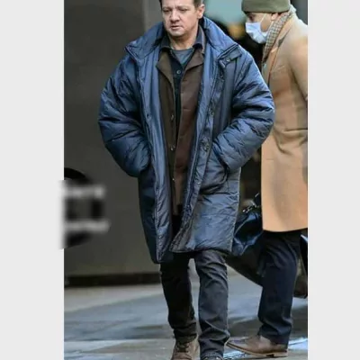 Hawkeye Jeremy Renner Puffer Coat