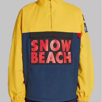 Hip Hop Snow Beach Yellow Jacket
