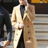 Jennifer Lawrence Red Sparrow Movie Brown Trench Coat