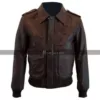 Vintage Fit 1930's Classic Bomber Biker Leather Jacket