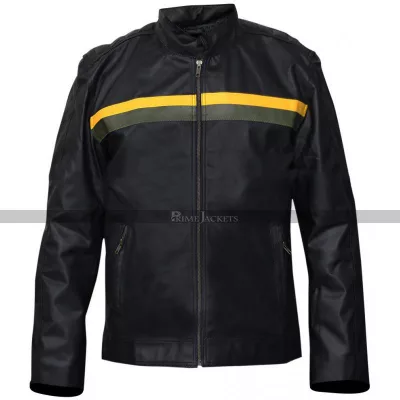Max Thieriot Bates Motel Biker Leather Jacket