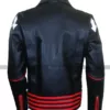 Freddie Mercury Concert Black & Red Leather Jacket