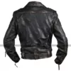 Cafe Racer Classic Brando Biker Black Leather Jacket