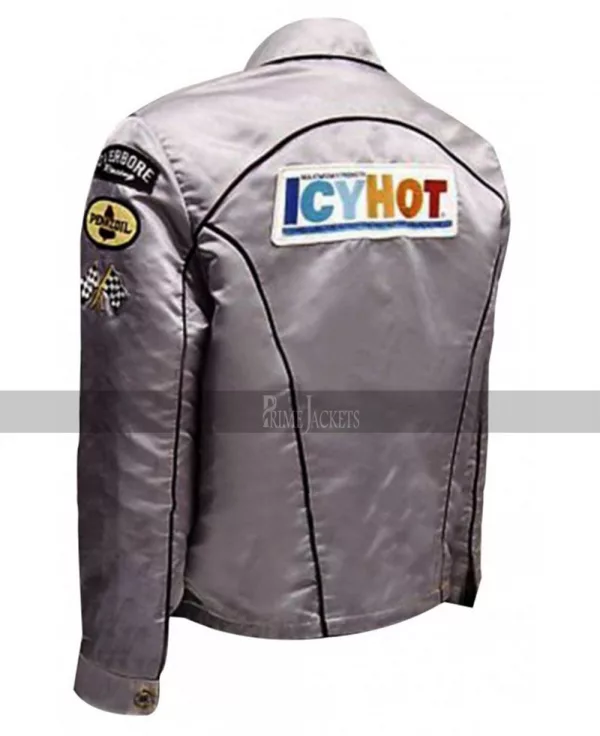 Death Proof Icy Hot Stuntman Mike Kurt Russell Silver Jacket