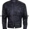 Burnt Bradley Cooper (Adam Jones) Black Leather Jacket