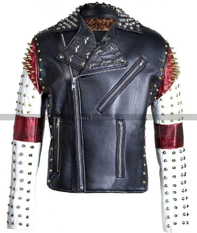 Mickey Mouse Jacket | Dead Brando Punk Motorcycle Jacket
