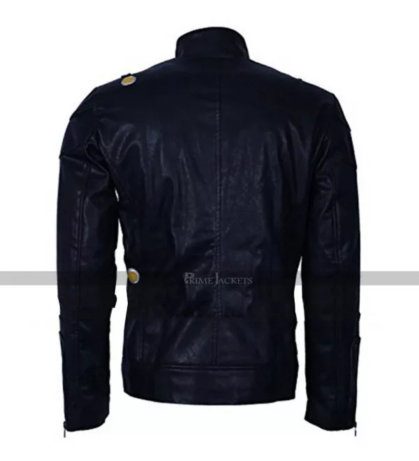 Welcome to Earth-2 Flash Robbie Amell Leather Jacket