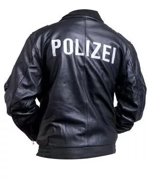 German Military Surplus Police Black Jacket